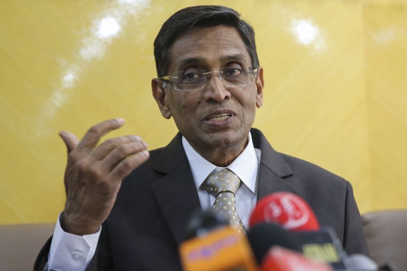 Datuk Seri Dr S. Subramaniam speaks during a press conference at the Ministry of Health in Putrajaya July 5, 2017. u00e2u20acu2022 Picture by Yusof Mat Isa