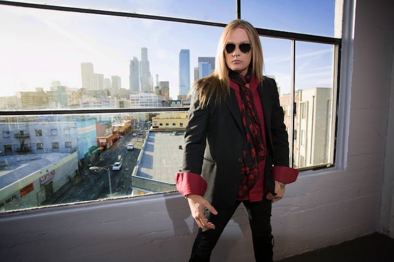 Former singer of Skid Row Sebastian Bach will perform his first concert in Singapore in October. u00e2u20acu201d TODAY pic