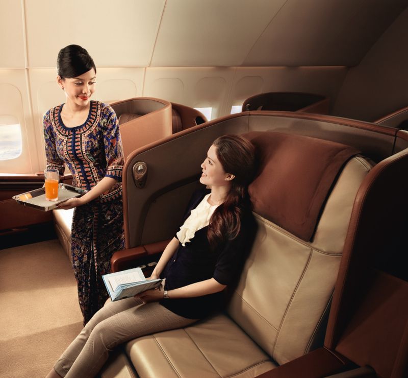 Singapore Airlines takes top spot in this yearu00e2u20acu2122s list of the world's best airlines. u00e2u20acu2022 AFP pic