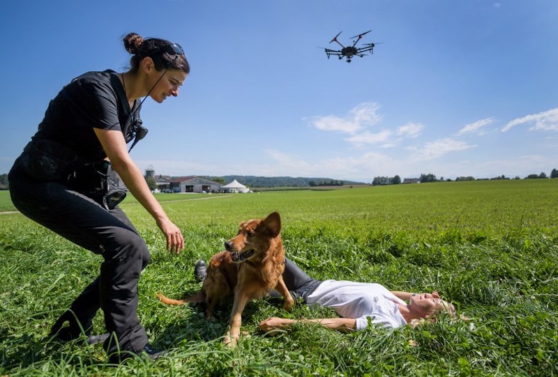Go fetch! Drones help Swiss rescue dogs find the missing | Malay Mail