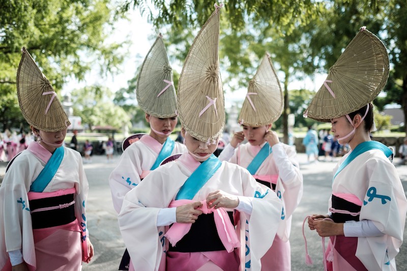 The four-day dance festival u00e2u20acu02dcAwa Odoriu00e2u20acu2122 attracts more than 1.2 million people annually. u00e2u20acu201d AFP pic
