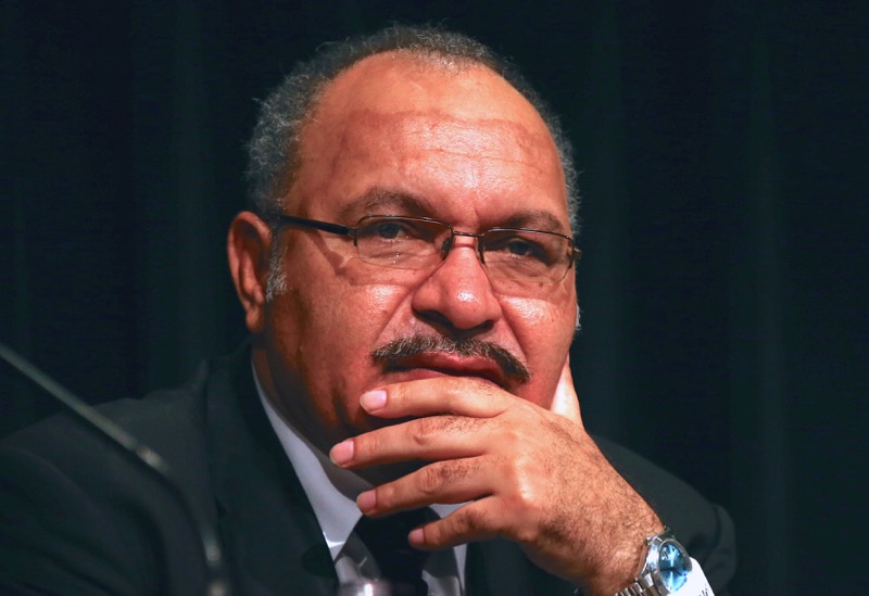 Peter Ou00e2u20acu2122Neill, the Prime Minister of Papua New Guinea (PNG), speaks during the opening of the PNG Mining and Petroleum Investment conference in Sydney, Australia, December 5, 2016. u00e2u20acu2022 Reuters pic