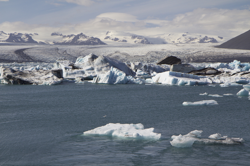 Jokulsarlon, a glacier lagoon in southern Iceland where icebergs breaking off from the Breidamerkurjokull glacier have formed the country’s deepest lake in the last 80 years, on July 4, 2017. — Thomson Reuters Foundation pic