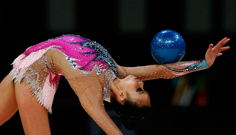 Amy Kwan of Malaysia competes during the rhythmic gymnastics u00e2u20acu201d individual all-around final at the SEA Games in Kuala Lumpur August 27, 2017. u00e2u20acu201d Reuters pic