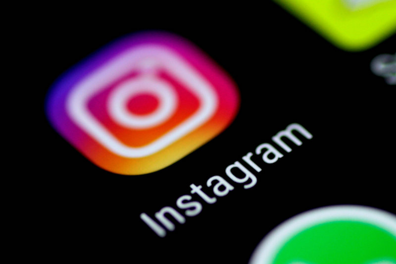 The Instagram application is seen on a phone screen August 3, 2017. u00e2u20acu201d Reuters pic