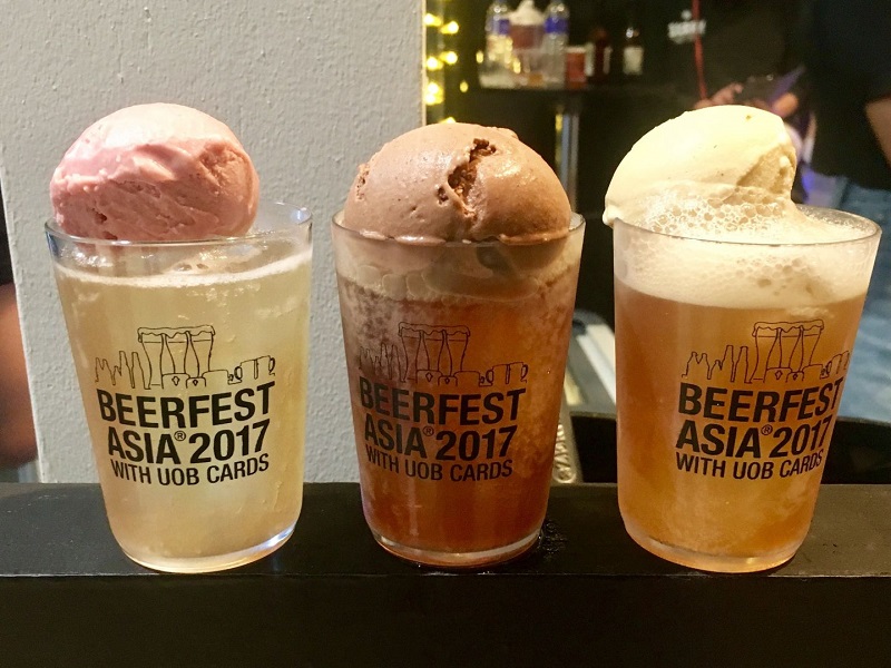 These beer floats are from a collaboration between Stark Craft Beer and local ice cream shop, Creamier. u00e2u20acu201d TODAY pic