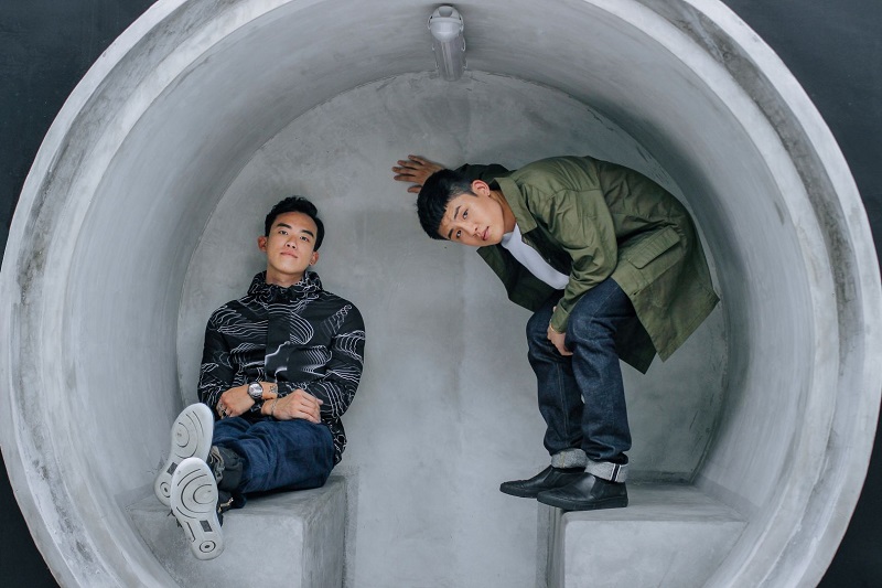 Gentle Bones (right) and MYRNE had been fans of each other for while before they decided to collaborate on the new single, u00e2u20acu02dcJU1Yu00e2u20acu2122. u00e2u20acu201d Picture courtesy of Universal Music via TODAY