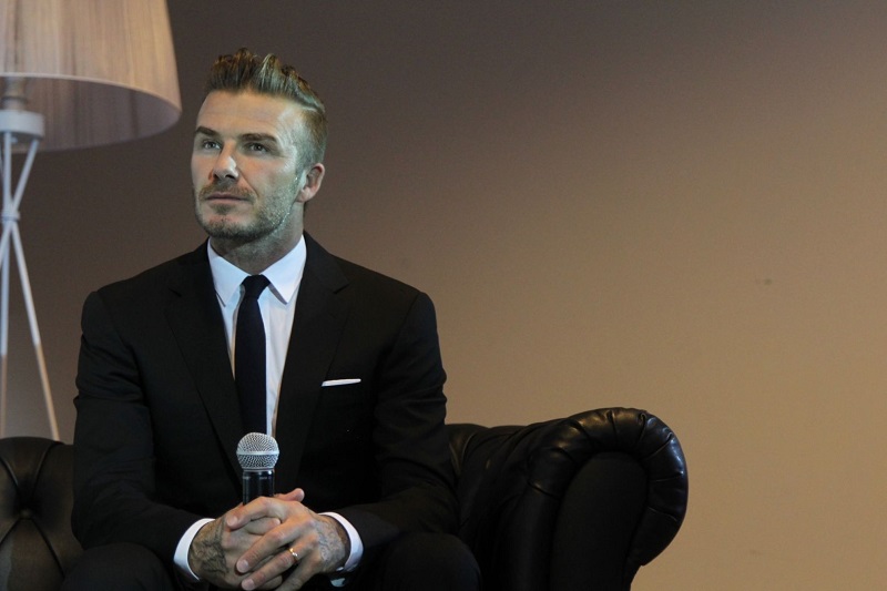 David Beckham will be at Clifford Square on Sept 21 and is expected to speak on such topics as personal wellness and healthy living. u00e2u20acu201dTODAY pic