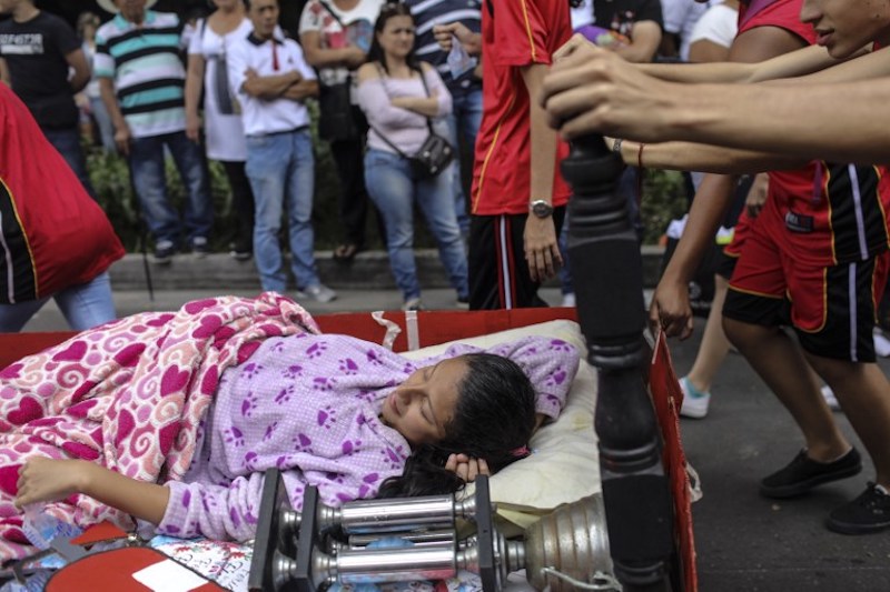 People celebrate the World Day of Laziness in Itagui, near Medellin, Colombia, on August 20, 2017.u00c2u00a0u00e2u20acu201d AFP pic