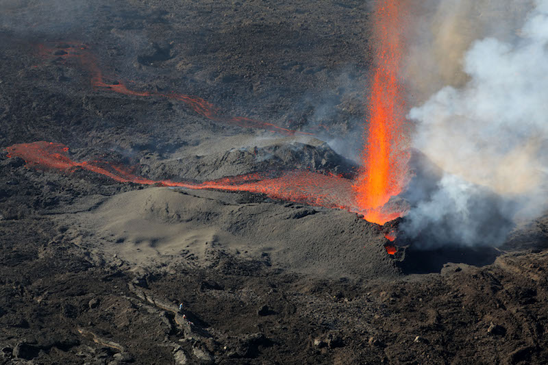 The Piton de la Fournaise on the island of Ru00c3u00a9union u00e2u20acu201d AFP pic