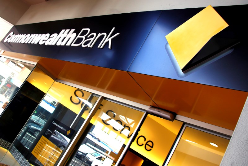 The logo of the Commonwealth Bank of Australia (CBA) is displayed outside a branch in Sydney, Australia, March 21, 2016. u00e2u20acu201d Reuters pic