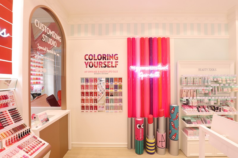 Makeup lovers will be able to customise their lipstick with special case designs from pop art-inspired, quirky to pastel and sweet. — Picture courtesy of Etude House  