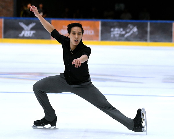 Malaysian athlete Julian Yee Zhi- Jie representing the country in the senior men free skating event at Damansara Perdana. u00e2u20acu201d Bernama pic