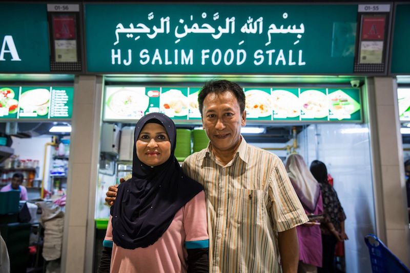 Salama Salim and husband Yahya Ibrahim use boiled ingredients to make their soto ayam, along with less salt, less oil, and no preservatives. u00e2u20acu201d TODAY pic