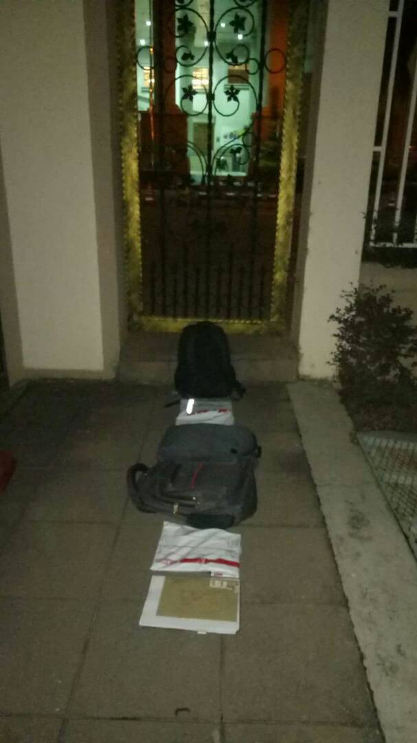 The queue sometimes starts as early as 4.30am as seen here, right outside the gates of the KL court complex's compound which only open at 6am. July 27, 2017. — Picture courtesy of Amydy