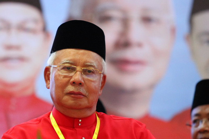 Prime Minister Datuk Seri Najib Razak during the Umno Division Delegates Conference in Shah Alam August 6, 2017. u00e2u20acu201d Picture by Miera Zulyana Abdul Rahman
