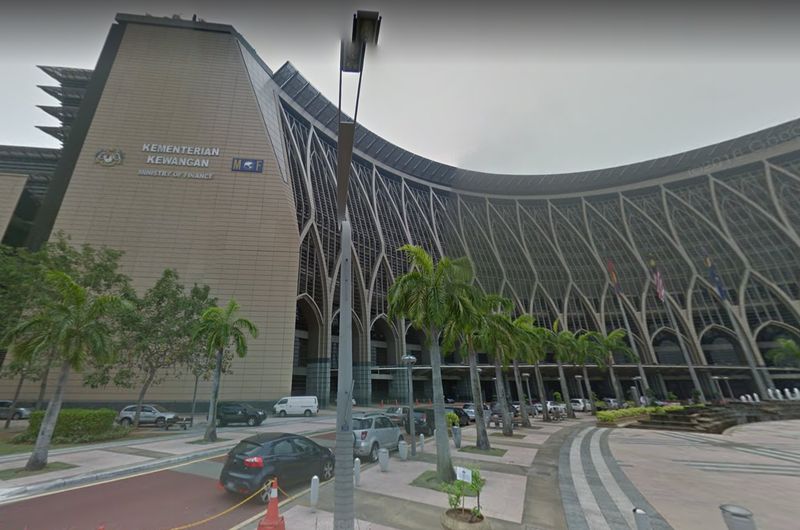 The building of Malaysiau00e2u20acu2122s Ministry of Finance is pictured in Putrajaya. u00e2u20acu201d Picture courtesy of Google Maps
