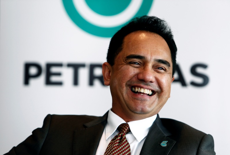 Petronas CEO Datuk Wan Zulkiflee Wan Ariffin speaks during an interview at their office in Kuala Lumpur, Malaysia August 15, 2017. u00e2u20acu201d Reuters pic 