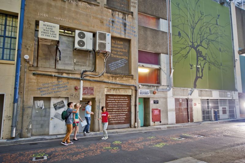 Burnett Lane, off Queen Street Mall, is the cityu00e2u20acu2122s oldest laneway where you find semi-hidden wine bars and fancy restaurants u00e2u20acu2022 TODAY pic