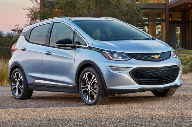 The 2017 Chevrolet Bolt. ― AFP pic