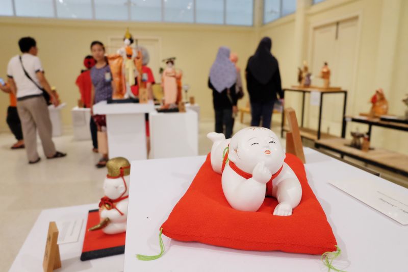 The Dolls of Japan exhibition at the Penang State Museum.