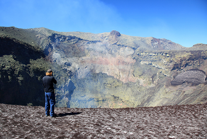The crater of the Villarrica volcano. u00e2u20acu201d IStock.com pic via AFP
