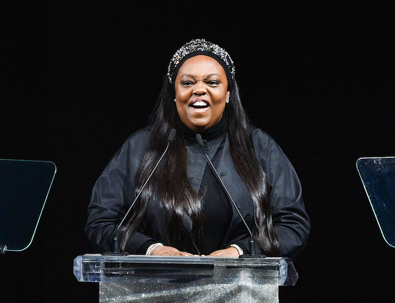 Pat McGrath receives the CFDA Founders Award in Honour of Eleanor Lambert in 2017. u00e2u20acu201d AFP pic