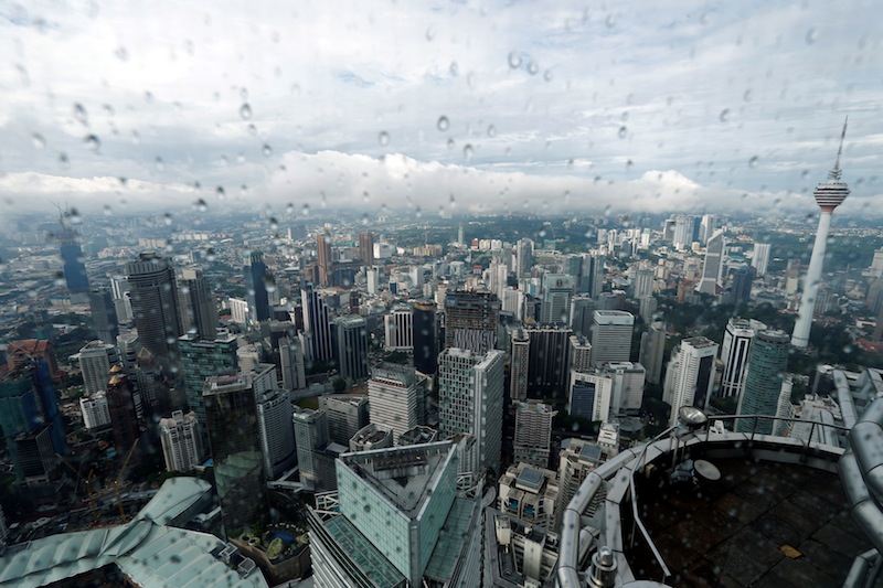 A view of Kuala Lumpur City Centre in Malaysia August 15, 2017. u00e2u20acu201d Reuters pic 