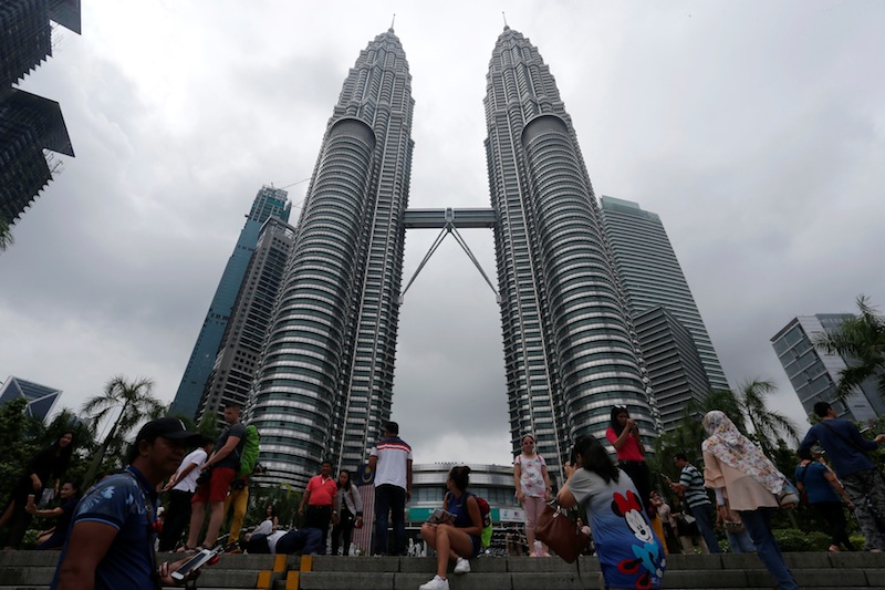 A view of Kuala Lumpur City Centre in Malaysia August 15, 2017. u00e2u20acu201d Reuters pic 