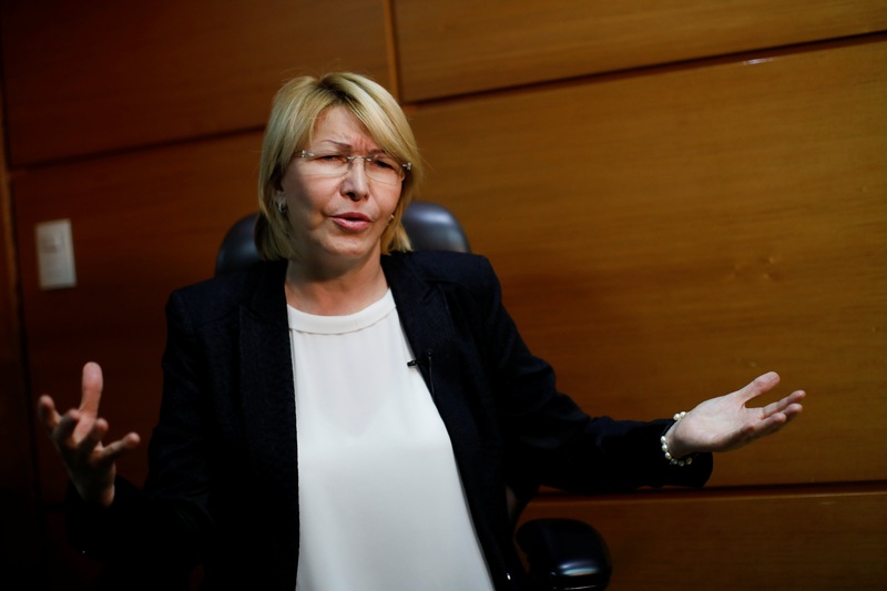 Venezuela's dismissed chief prosecutor Luisa Ortega Diaz speaks during an interview with Reuters in Caracas, Venezuela August 10, 2017. u00e2u20acu201d Reuters pic 