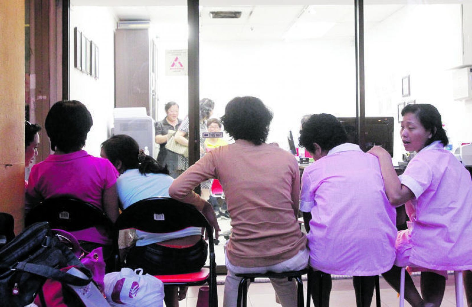 Maid agencies have found it difficult to operate during the pandemic. — TODAY file pic