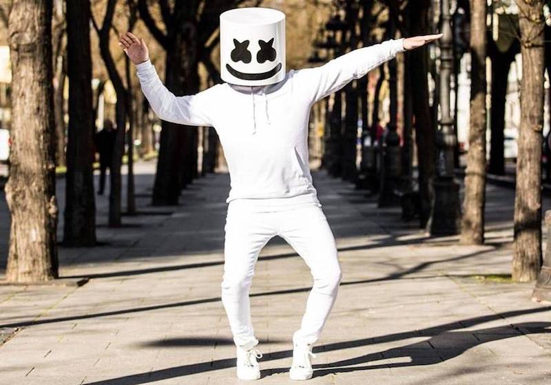 Marshmello is playing KL Live on December 10 as part of The White Party series. u00e2u20acu201d Handout via TheHive.Asia