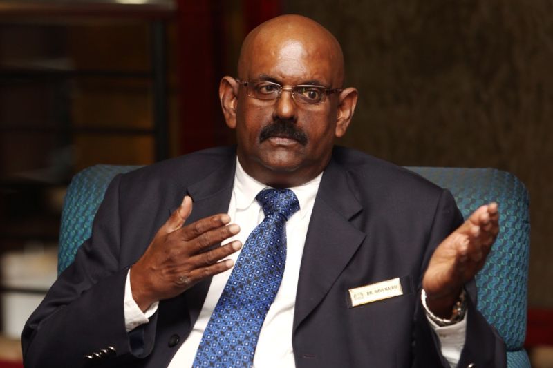 MMA president Dr Ravindran R. Naidu. u00e2u20acu2022 Picture by Choo Choy May