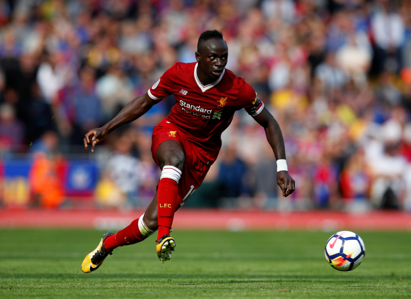 Liverpoolu00e2u20acu2122s Sadio Mane in action during the Premier League match against Crystal Palace in Liverpool August 19, 2017. u00e2u20acu201d Reuters pic