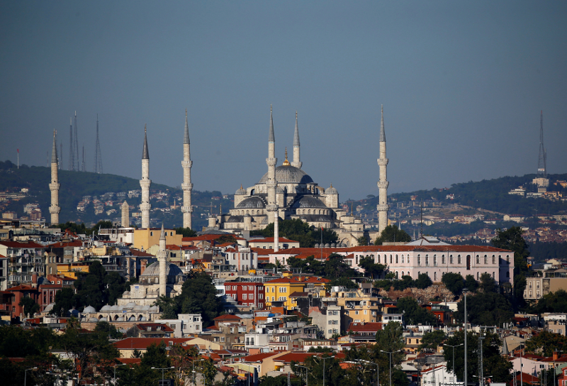 The Ottoman-era Sultanahmet mosque, also known as the Blue Mosque, is pictured in Istanbul July 30, 2017. u00e2u20acu201d Reuters pic
