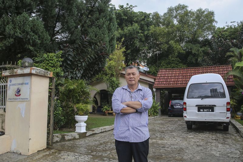 Lew says SCCH was established to help ex-offenders get back on their feet. — Picture by Yusof Mat Isa