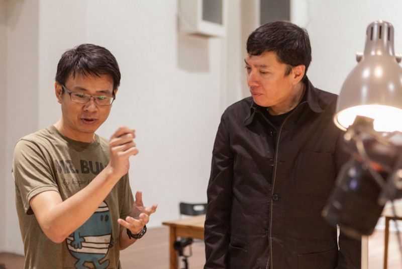 Behind the scenes of u00e2u20acu02dcBecoming Graphicu00e2u20acu2122 with award winning illustrator Sonny Liew and Singapore International Festival of Arts Director Ong Keng Sen. u00e2u20acu201d TODAY pic