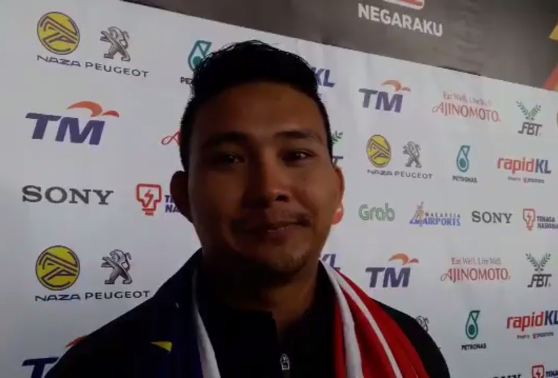 Screengrab of Mohamed Soufi Rusli from the video on @myteamMAS