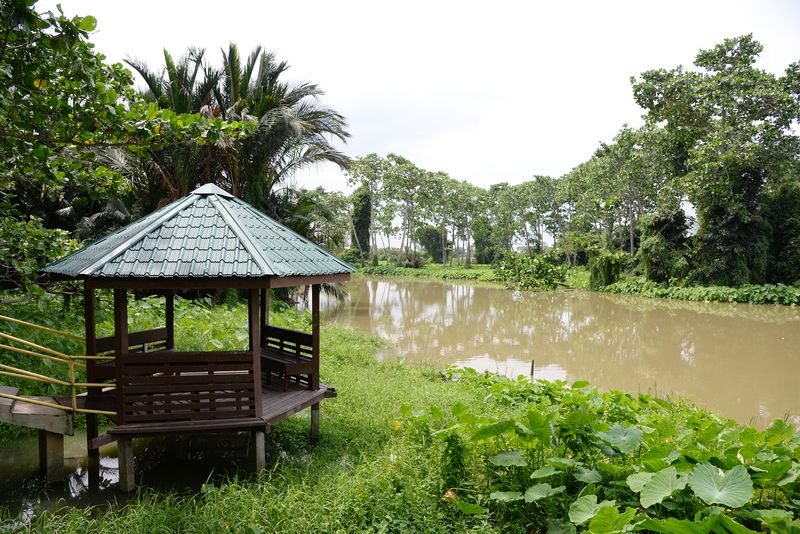 A viewing point overlooking the Perai River. u00e2u20acu201d Picture by KE Ooi