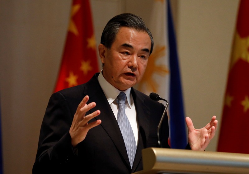 China's Foreign Minister Wang Yi speaks during a news conference in Taguig, Manila July 25, 2017. u00e2u20acu201d Reuters pic