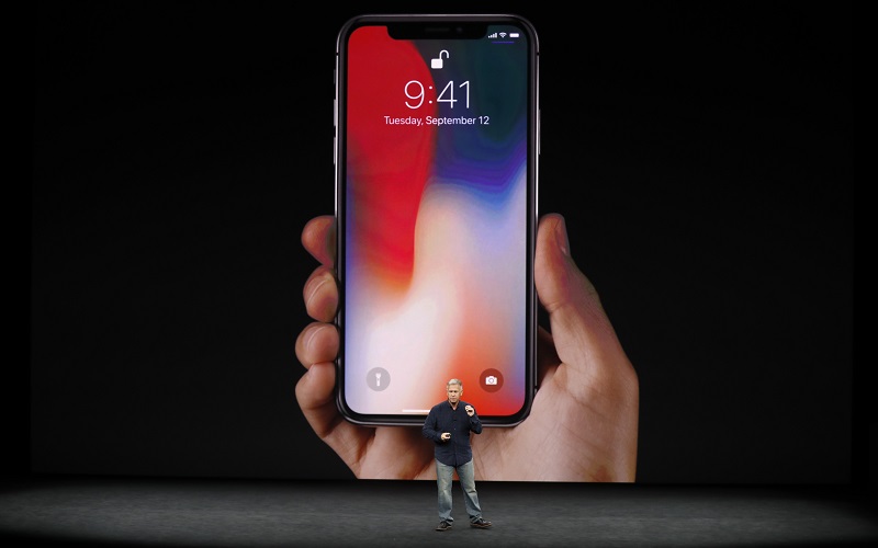 Apple Senior Vice President of Worldwide Marketing, Phil Schiller, introduces the iPhone X during a launch event in Cupertino, California, U.S. September 12, 2017. REUTERS/Stephen Lam
