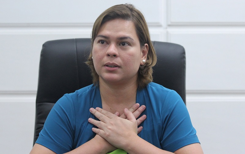 Davao City Mayor Sara Duterte, eldest daughter of Philippine President Rodrigo Duterte, is pictured at her office in Davao city in southern Philippines, August 4, 2017. Picture taken August 4, 2017. REUTERS/Lean Daval Jr