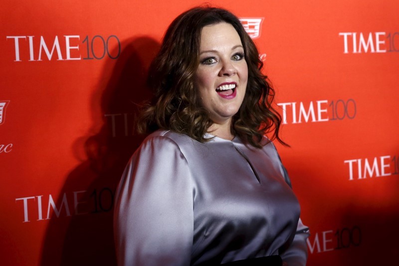 Melissa McCarthy poses for photographers on the red carpet as she arrives for the TIME 100 Gala in New York, April 26, 2016. u00e2u20acu201d Reuters pic
