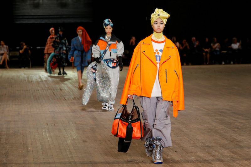 Models present creations from Marc Jacobs SS 2018 collection during New York Fashion Week September 13, 2017. u00e2u20acu201d Reuters pic