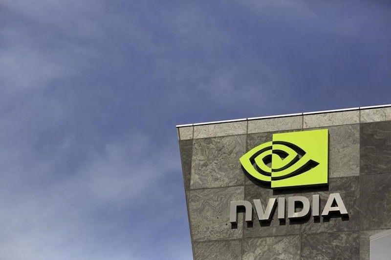 The logo of technology company Nvidia is seen at its headquarters in Santa Clara, California. u00e2u20acu201d Reuters pic
