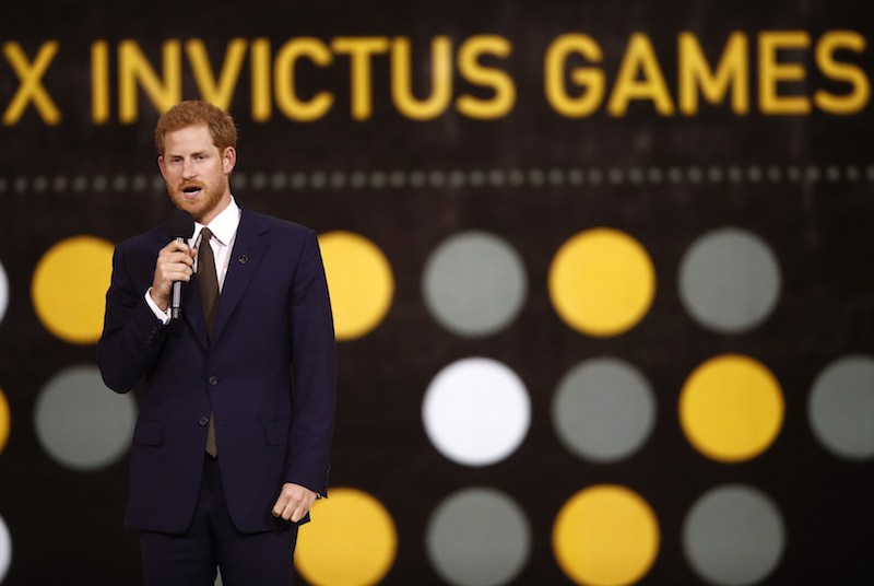 Prince Harry speaks during the opening ceremony for the Invictus Games in Toronto September 23, 2017. u00e2u20acu201d Reuters pic