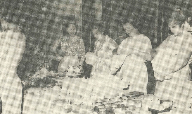 As seen in July 1963, a Sale of Work event organised by the Ladies’ Work Party. — Picture courtesy of St Andrew’s Presbyterian Church