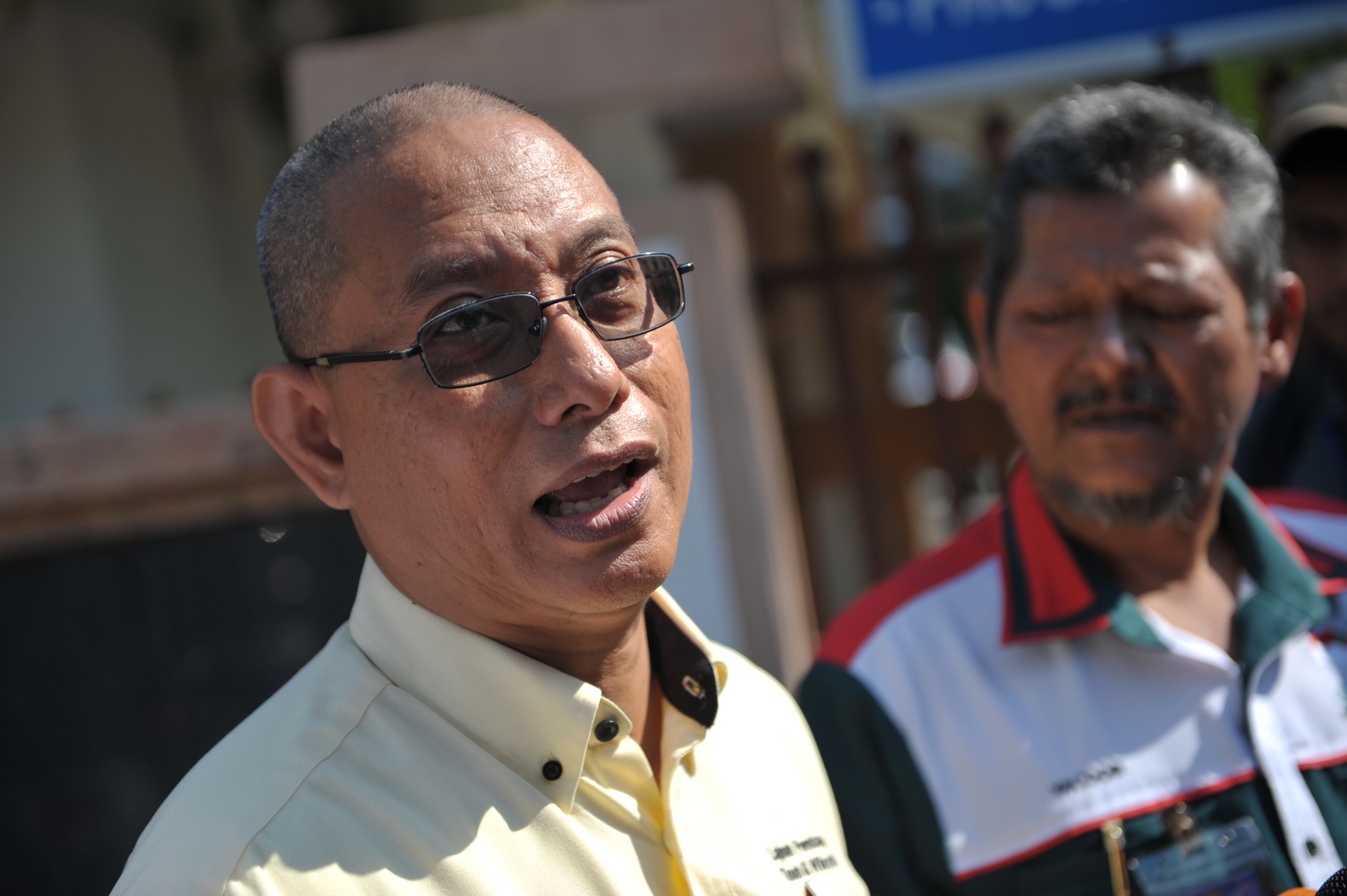 Penang PAS environmental committee chairman Saiful Lizan Mohd Yusof lodged a MACC report against the Penang state government over the recent flash floods. u00e2u20acu201d Picture by KE Ooi