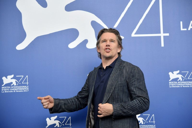 Actor Ethan Hawke attends the photocall of the movie u00e2u20acu02dcFirst Reformedu00e2u20acu2122 presented in competition u00e2u20acu02dcVenezia 74u00e2u20acu2122. u00e2u20acu201d AFP pic