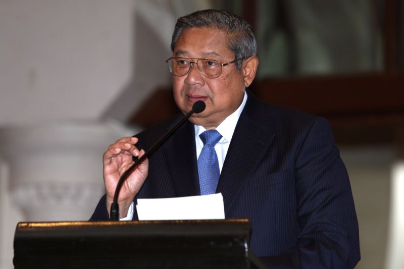 Dr Haji Susilo Bambang Yudhoyono speaks at the Democracy in Southeast Asia Conference in Kuala Lumpur September 2, 2017. u00e2u20acu2022 Picture by Choo Choy May